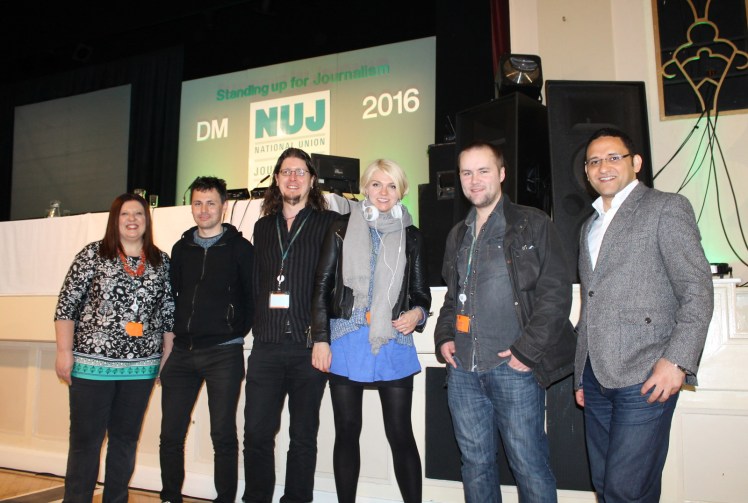 LIBNM branch delegation to NUJ DM 2016